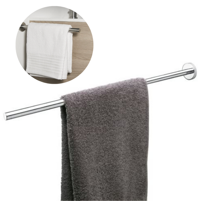 Cheqo® Handdoekenrek - Handdoekstang - Handdoekhouder - Uitschuifbaar - Voor Keuken of Badkamer - Theedoekhouder Handdoekhouder