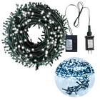 Cheqo® Kerstboomverlichting - Micro Clusterverlichting - Kerstlampjes - Led Verlichting - Kerstverlichting voor Binnen en Buiten - 1000 LED's - 20 Meter - Wit Clusterverlichting