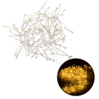 Cheqo® Kerstverlichting - Kerstboomverlichting Zilverdraad - Lichtsnoer - Clusterverlichting - Voor Binnen en Buiten - 480LED - Warm Wit Kerstboomverlichting