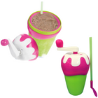 Cheqo® Frozen Milkshake Maker - Milkshakes Maken - Groen Shakebekers