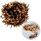 Cheqo® Kerstboomverlichting - Micro Clusterverlichting - Kerstlampjes - Led Verlichting - Kerstverlichting voor Binnen en Buiten - 1200 LED's - 24 Meter - Extra Warm Wit Clusterverlichting