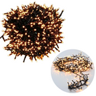 Cheqo® Kerstboomverlichting - Micro Clusterverlichting - Kerstlampjes - Led Verlichting - Kerstverlichting voor Binnen en Buiten - 1000 LED - 20 Meter - Extra Warm Wit - 8 Functies met Geheugen Clusterverlichting