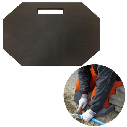 Cheqo® XXL Knielkussen - Kniebescherming - Kniemat - Bouwbescherming - Knie Kussen - Extra Dik Kniebescherming