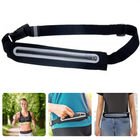 Cheqo® Verstelbare Sportriem met Rits - Running Belt - Running Bag - Heuptasje - Hardloop Heuptas - Hardloopriem - 100 cm Elastisch & Comfortabel - 100% Nylon - Ideaal voor Hardlopen, Wandelen & Fietsen Running belts