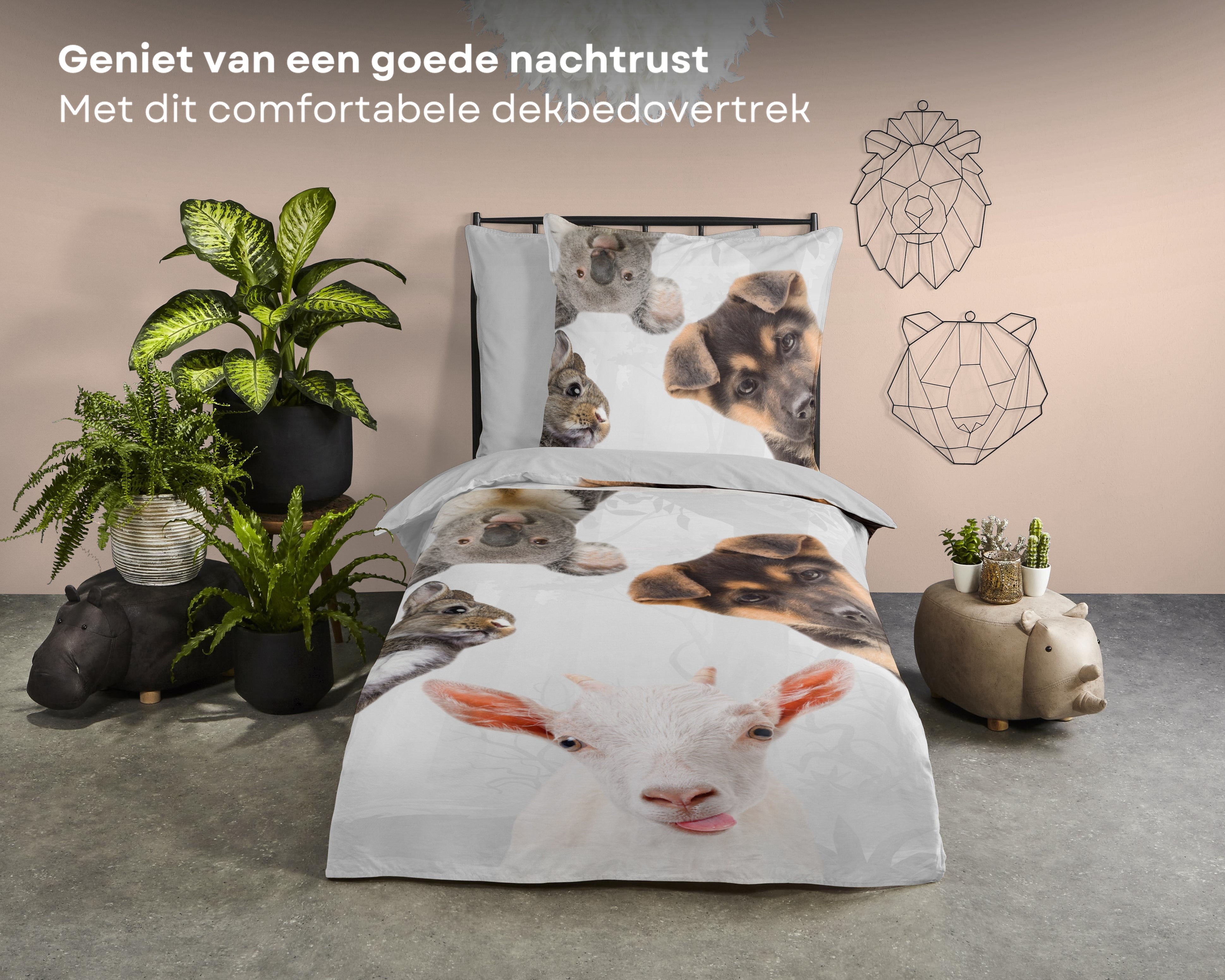 Herding Young Collection Beddengoedset, bouwplaats Herding Young Collection Beddengoedset, bouwplaats