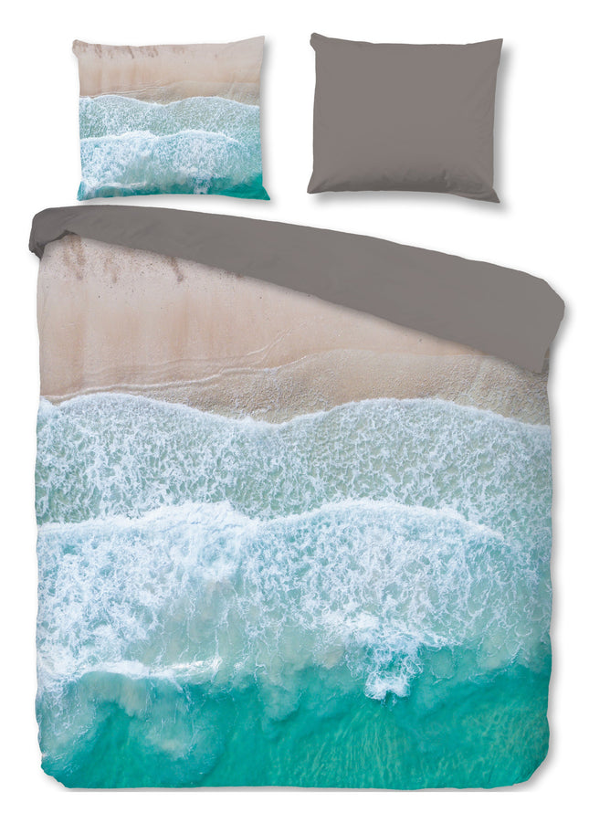 Cheqo® Tweepersoons Dekbedovertrek - 140x220cm - Inclusief Kussenslopen - 100% Microfiber - Multicolor Dekbedovertrek