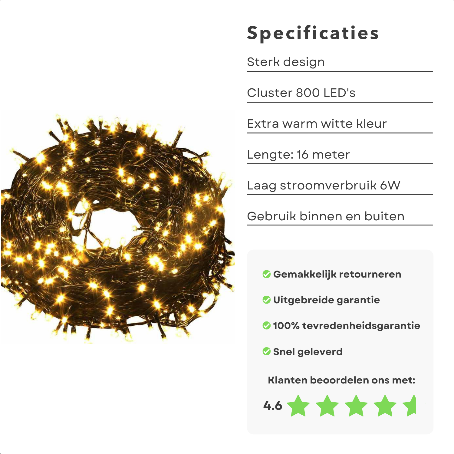 Micro cluster 1500 leds 30 meter warm wit - Kerstverlichting kopen? | Korting tot 42 Micro cluster 1500 leds 30 meter warm wit - Kerstverlichting kopen? | Korting tot 42