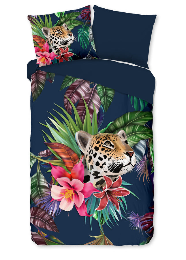 Cheqo® Tweepersoons Dekbedovertrek - 140x220cm - Inclusief Kussenslopen - 100% Microfiber - Multicolor Dekbedovertrek