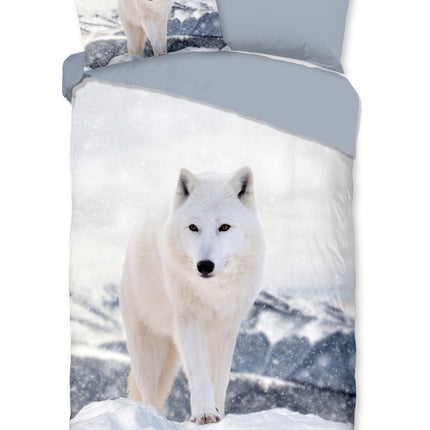 Cheqo® Tweepersoons Dekbedovertrek - 140x220cm - Inclusief Kussenslopen - 100% Microfiber - Donkergrijs Dekbedovertrek