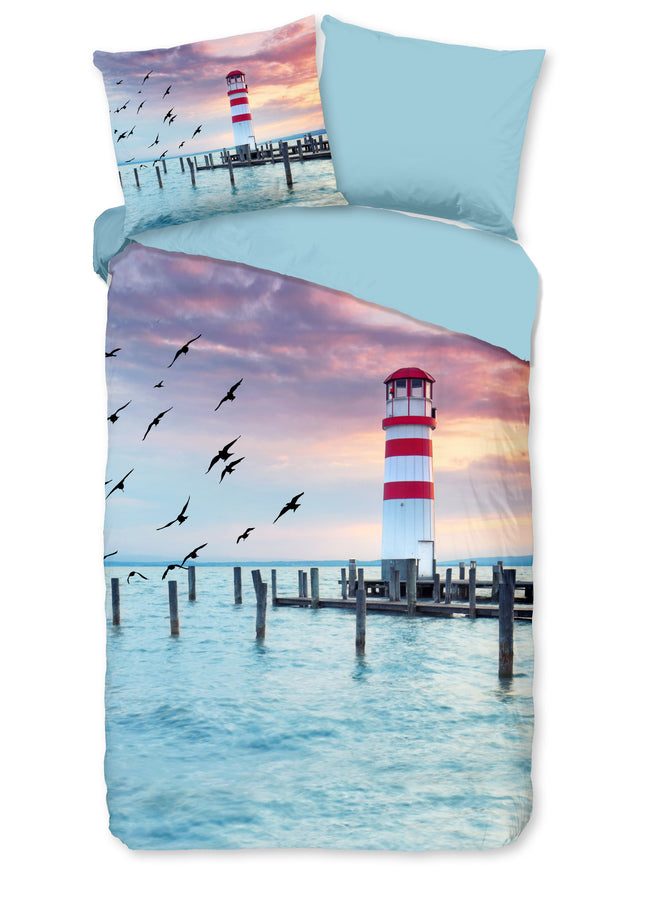 Cheqo® Tweepersoons Dekbedovertrek - 140x220cm - Inclusief Kussenslopen - 100% Microfiber - Multicolor Dekbedovertrek