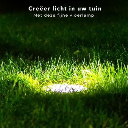 Cheqo® RVS Grondspot - Waterdicht IP65 - Buitenverlichting - Buitenlamp - GU10 - 11x11cm - Tuinverlichting Grondspot