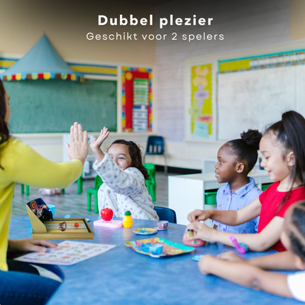 Cheqo® 4-in-1 Tafelspel Set - Bordspellen - Voetbal - Basketbal - Tafeltennis - Bowlen - Pingpong - Educatief Speelgoed Bordspellen