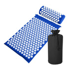 Cheqo® Luxe Acupressuur Mat met Kussen - Spijkermat - Acupuncture - Met Gratis Tas Spijkermatten